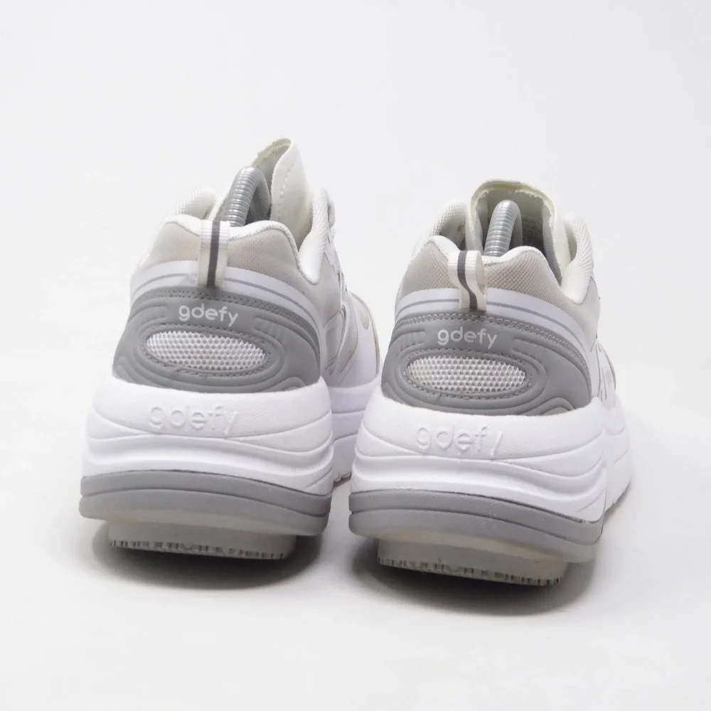 Gravity Defyer Mens Ion Athletic Sneakers White VersoShock TB9022FWS-M 10.5